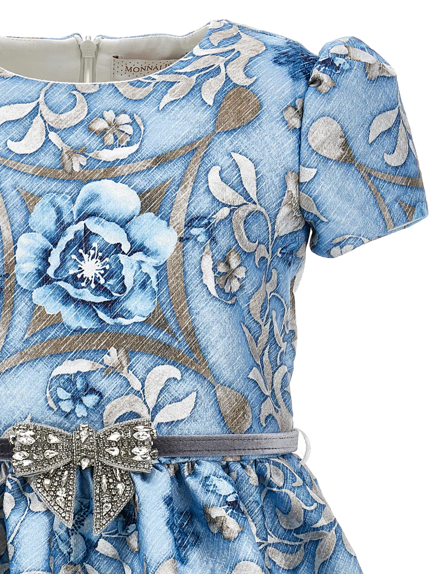 Abito broccato lurex