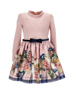 Abito broccato rose barocche