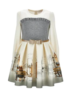 Abito bustier ispirazione Londra