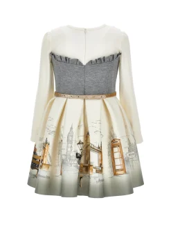 Abito bustier ispirazione Londra
