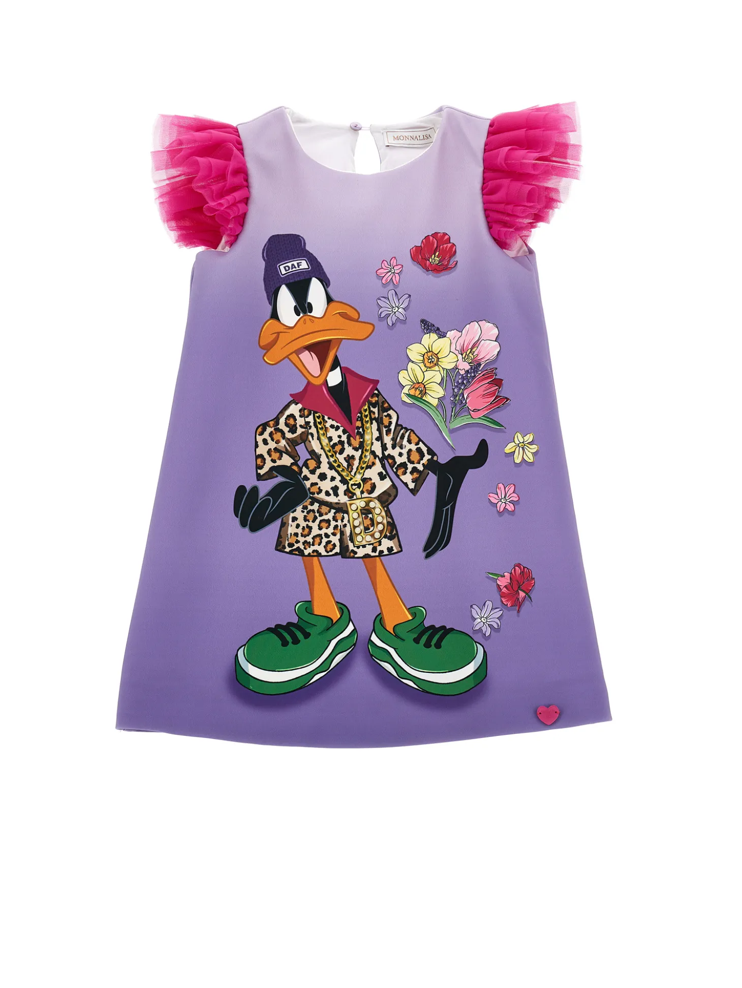 Abito crêpe Daffy Duck