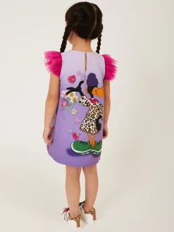 Abito crêpe Daffy Duck