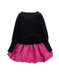 Abito duchesse con pull