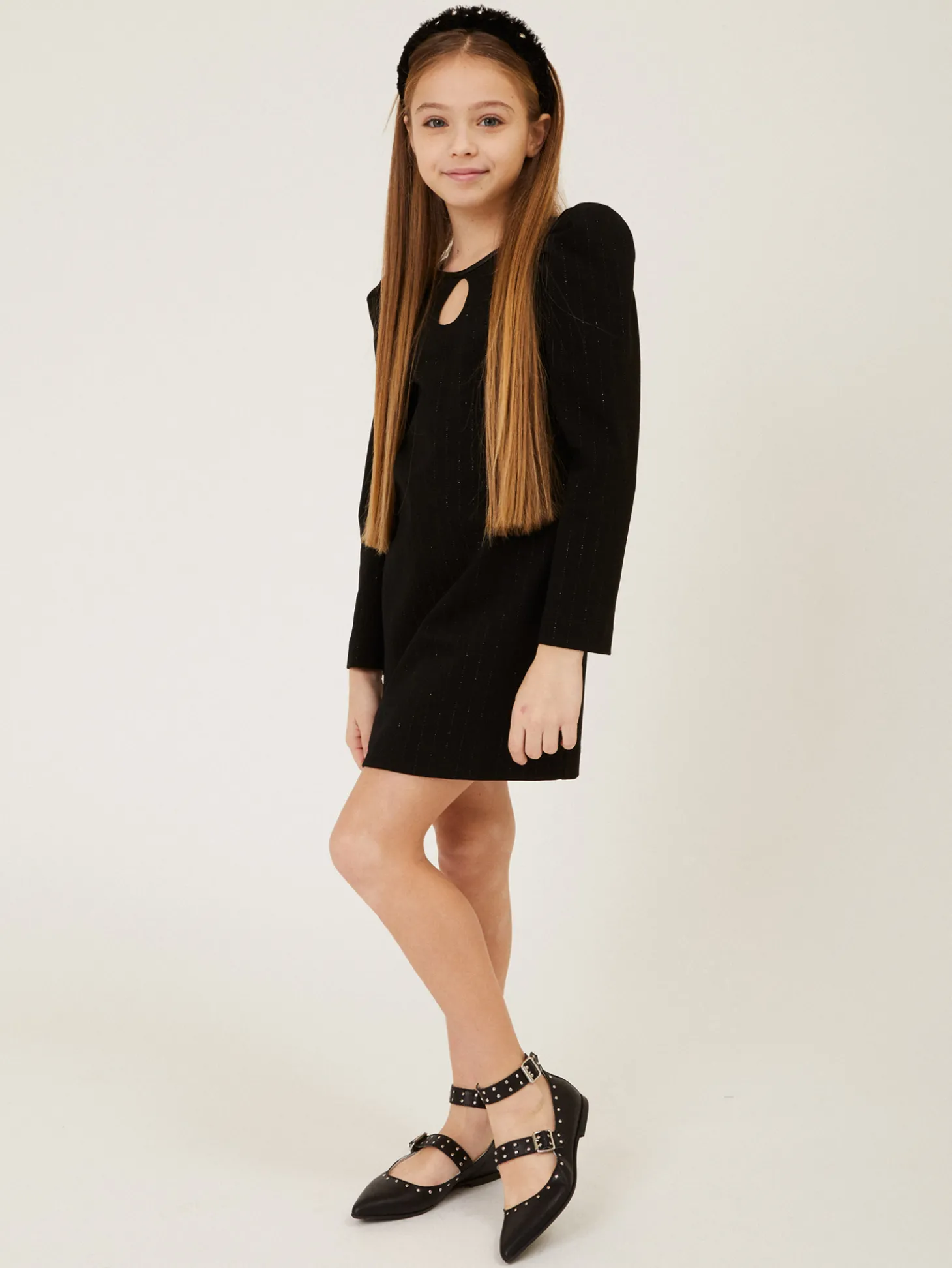 Abito fashion gessato