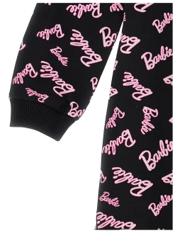 Abito felpa logato Barbie&trade;