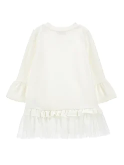 Abito felpa tulle