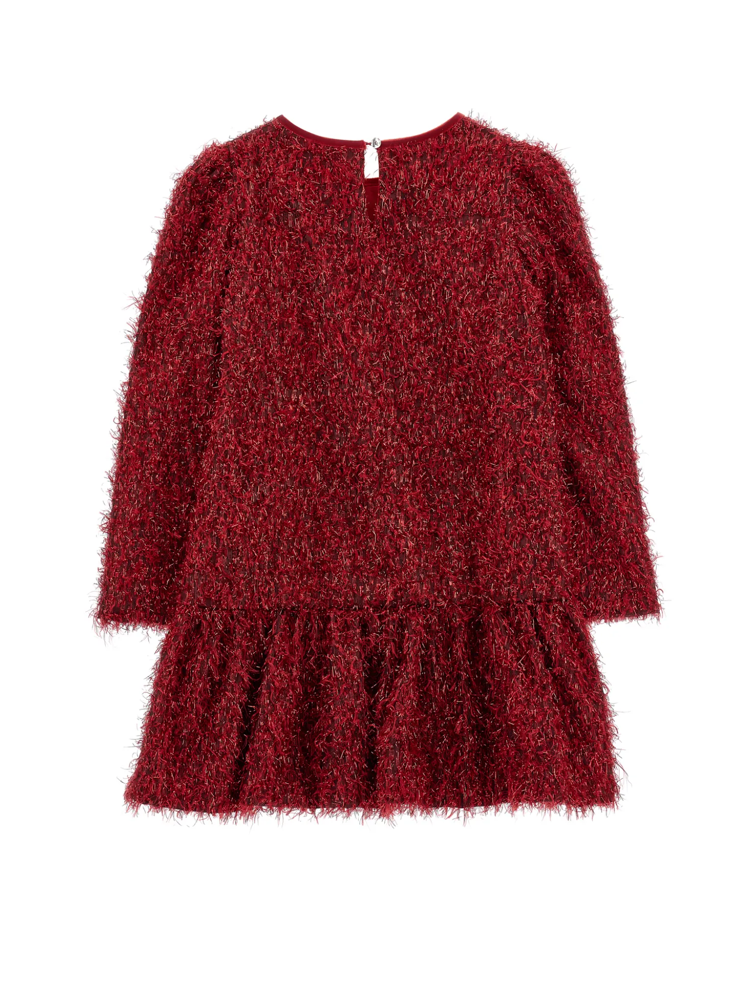Abito frange lurex