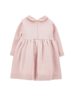 Abito jacquard con orsetto peluche