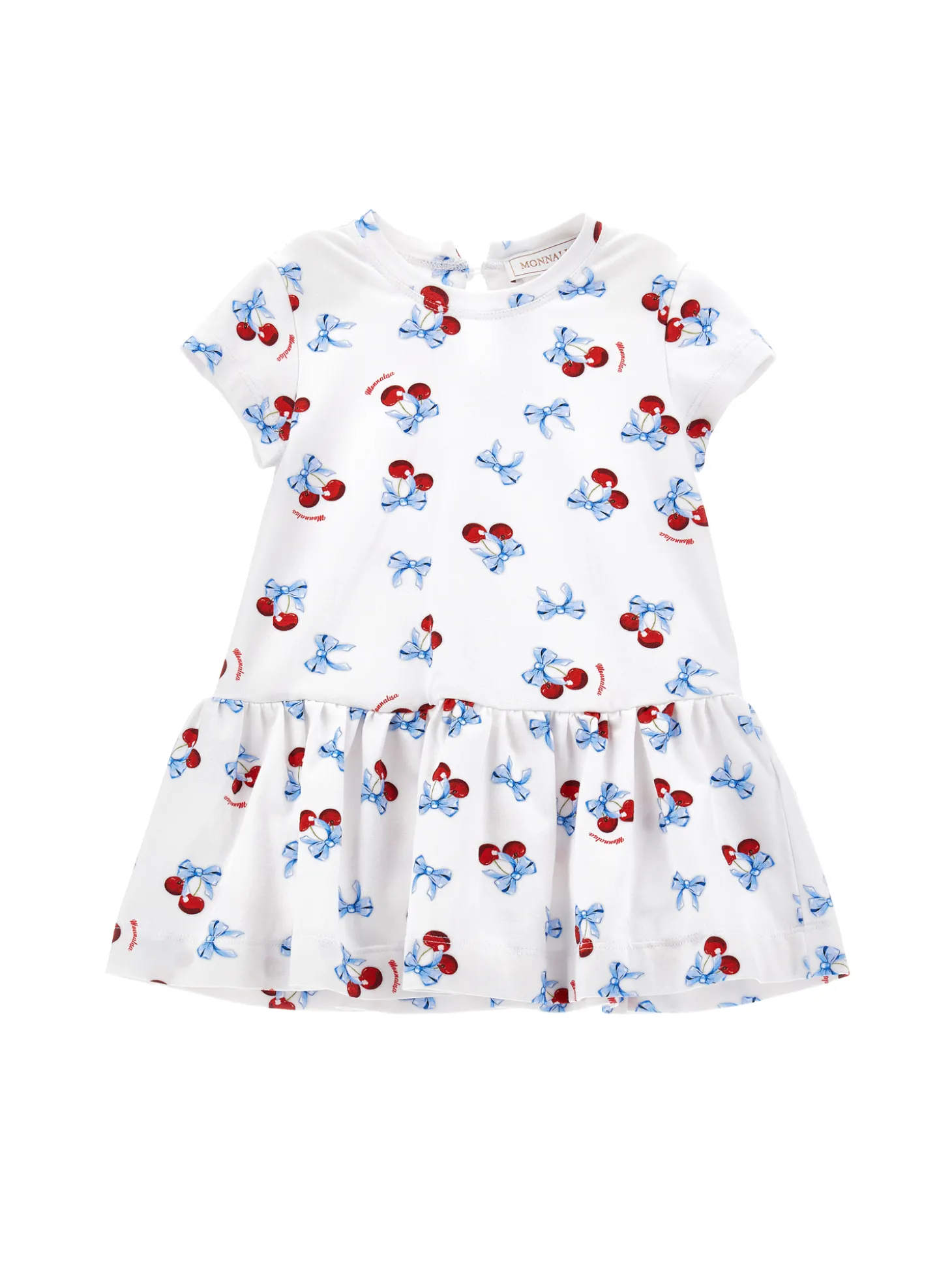 Abito jersey con ciliegine