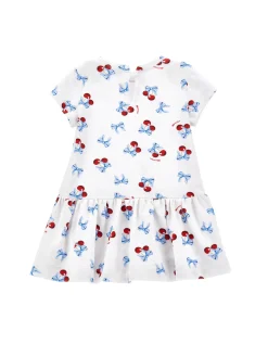 Abito jersey con ciliegine