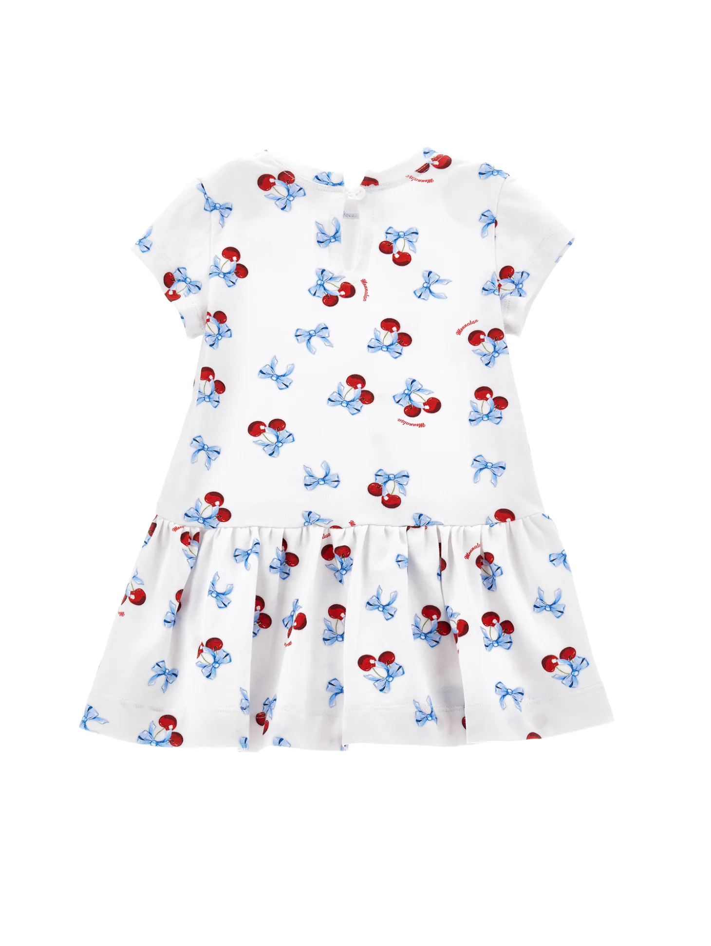 Abito jersey con ciliegine