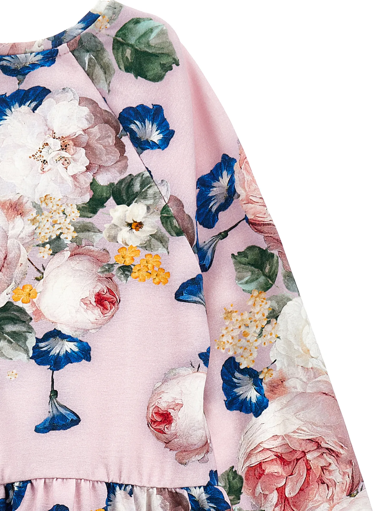 Abito jersey rose barocche