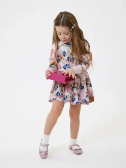 Abito jersey rose barocche