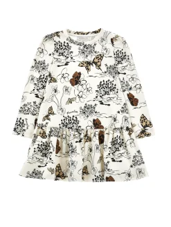 Abito jersey stampa toile de jouy