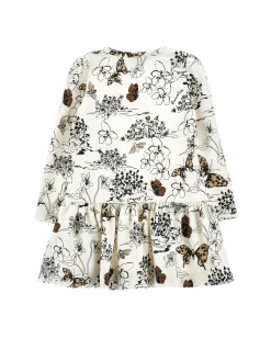 Abito jersey stampa toile de jouy
