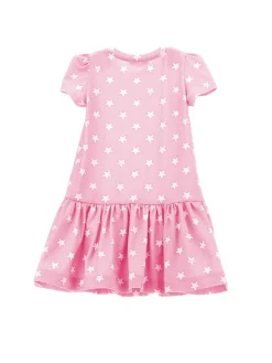 Abito jersey stelline