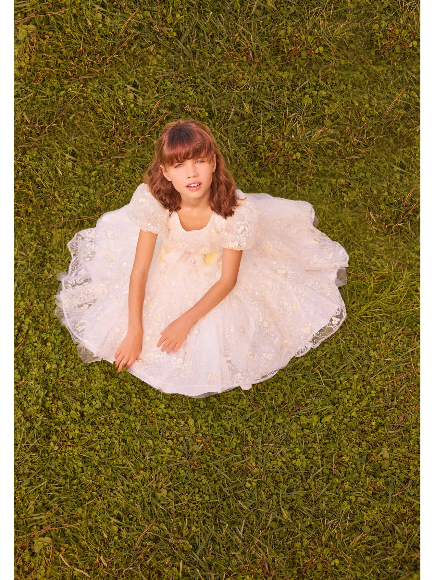 Abito Ludovica tulle ricamato