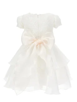Abito macram&eacute; e tulle