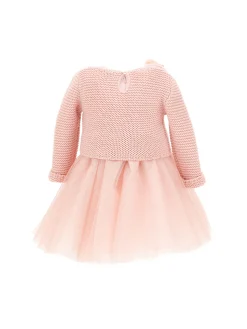 Abito maglia e glitter