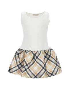 Abito mikado tartan