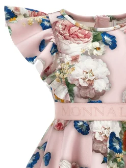 Abito neoprene rose barocche