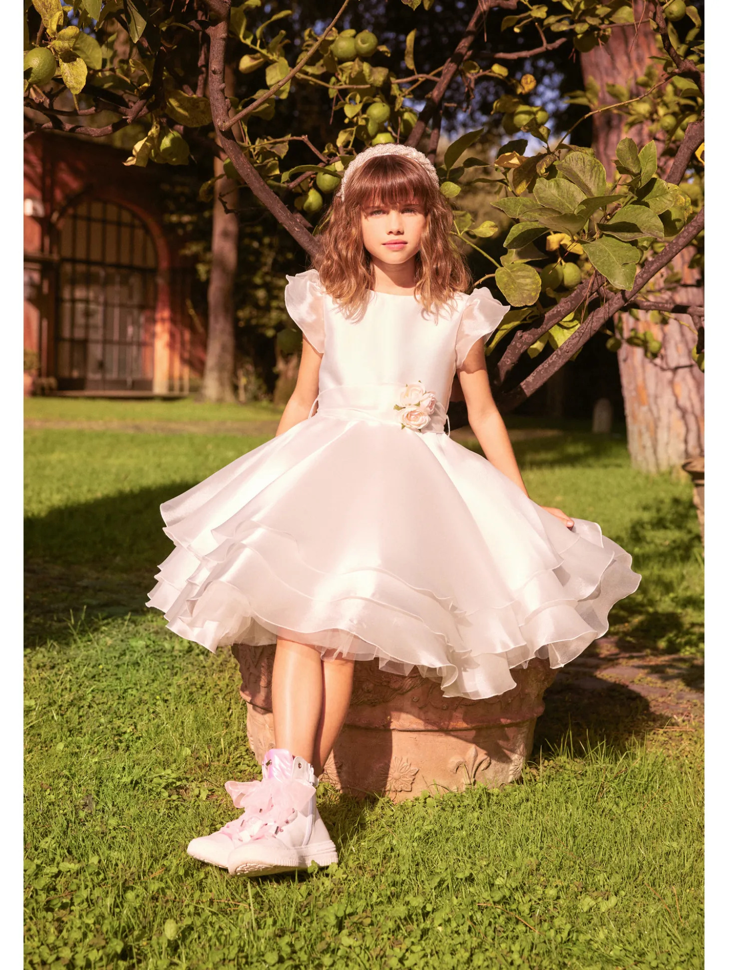 Abito nuvola organza