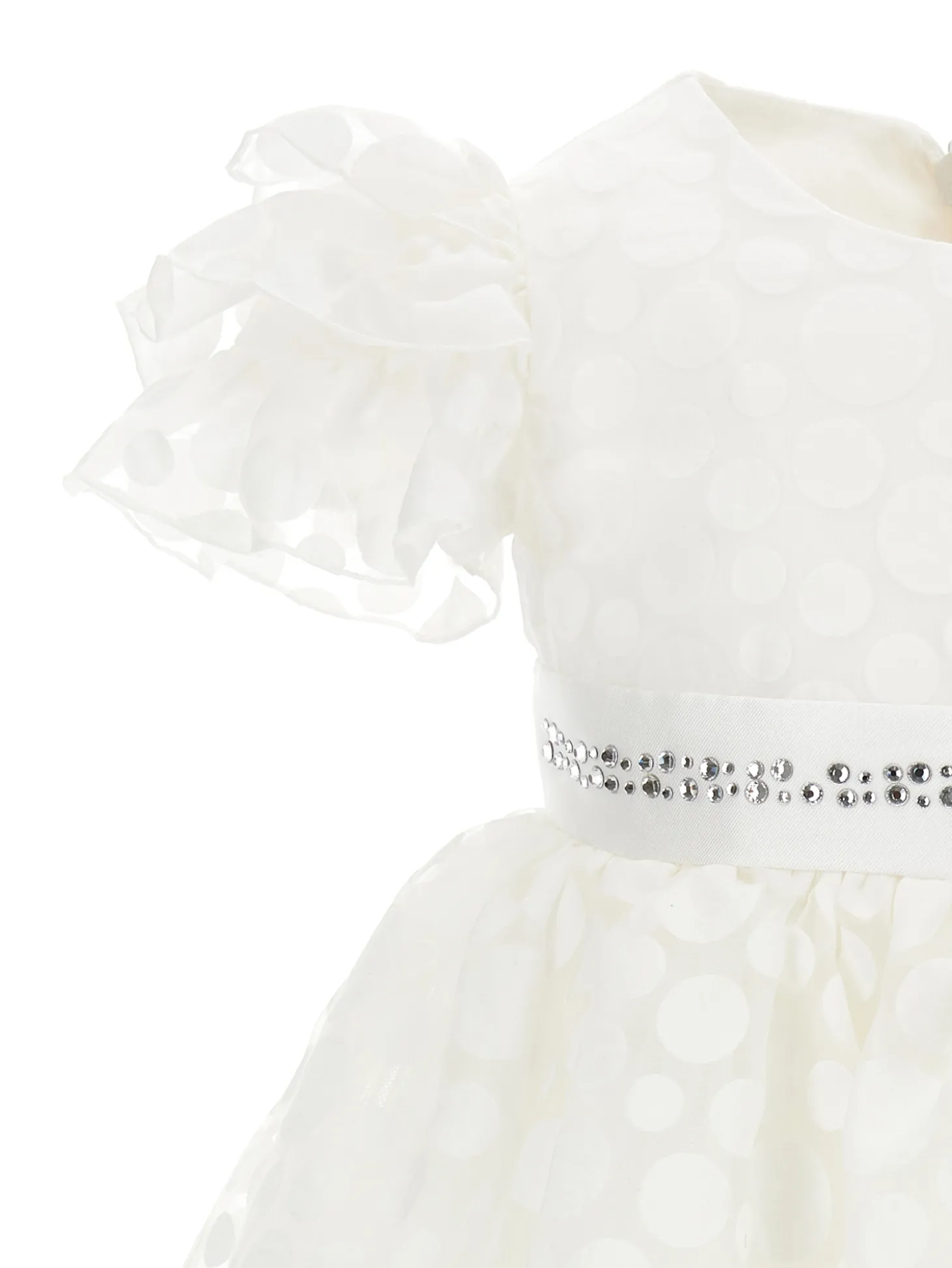 Abito organza pois