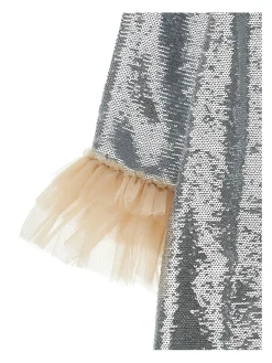 Abito paillettes tulle