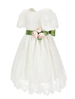 Abito pizzo rose