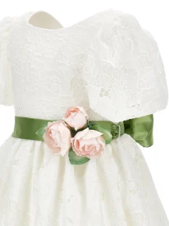 Abito pizzo rose