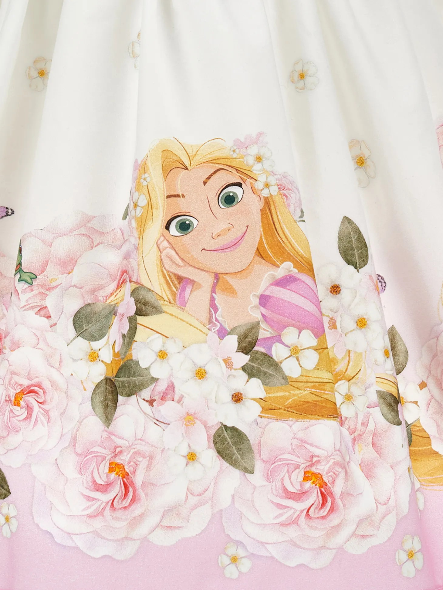 Abito popeline tulle Rapunzel