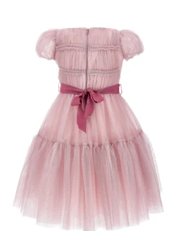 Abito romantico tulle glitter