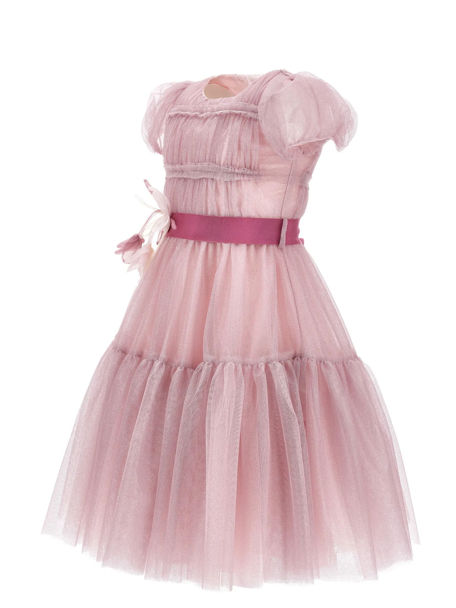 Abito romantico tulle glitter