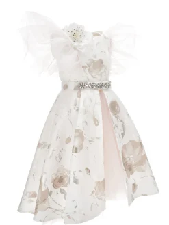 Abito Sunrise mikado tulle con gonna removibile