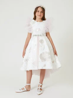 Abito Sunrise mikado tulle con gonna removibile