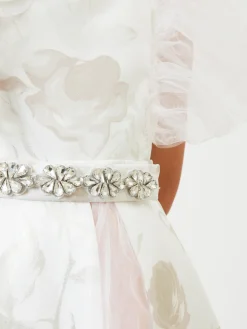 Abito Sunrise mikado tulle con gonna removibile