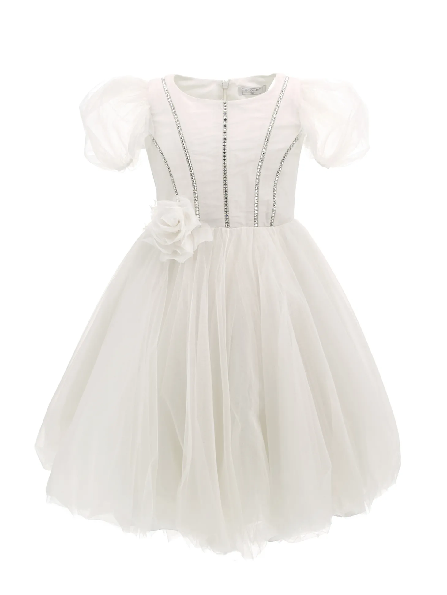 Abito Sunset tulle mano seta