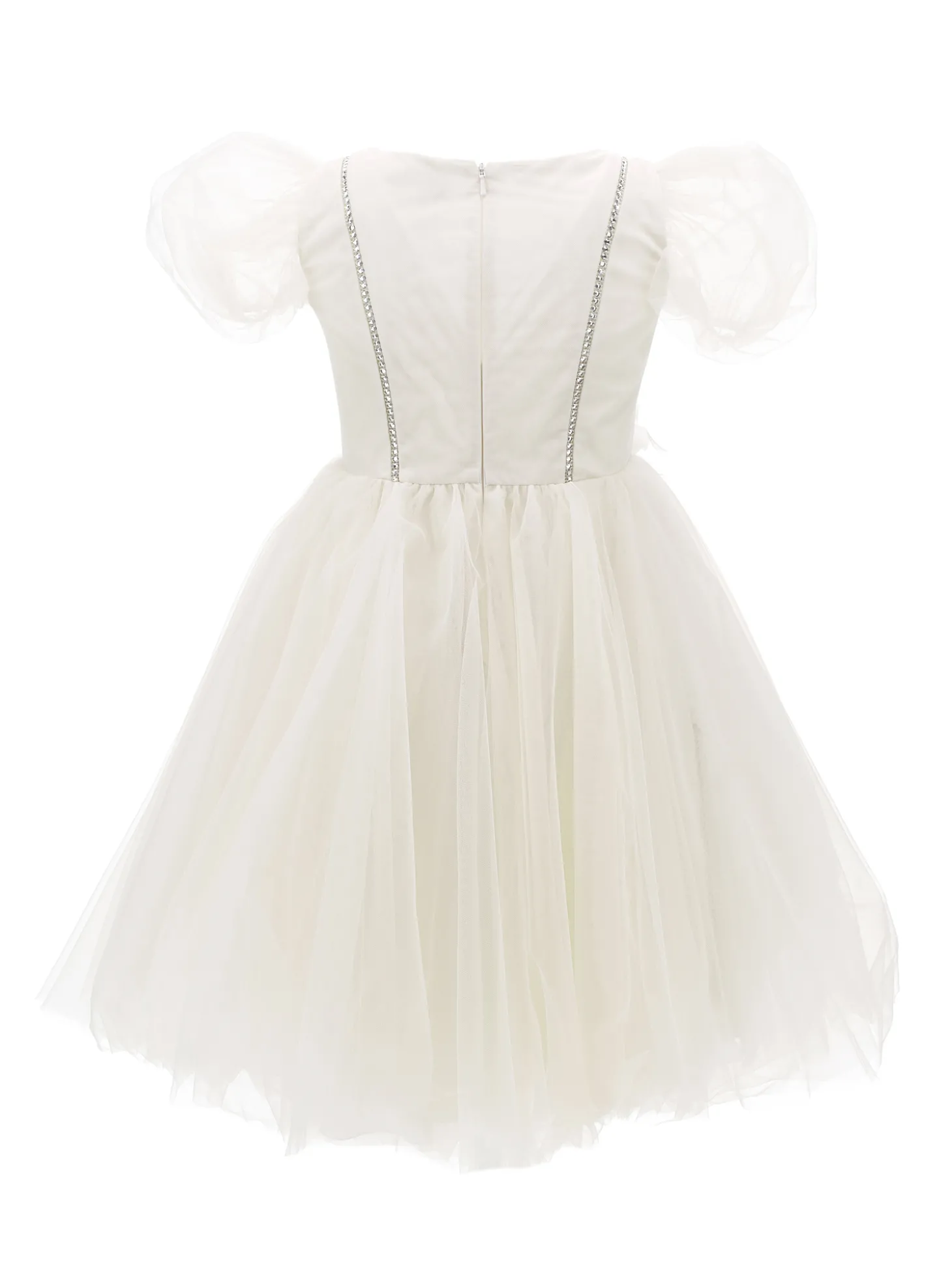 Abito Sunset tulle mano seta
