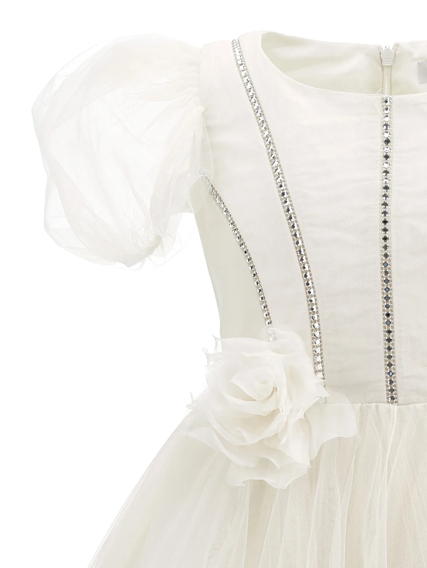 Abito Sunset tulle mano seta