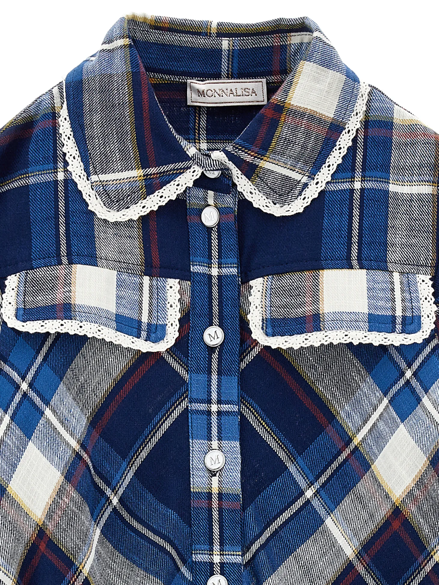 Abito tartan con cintura