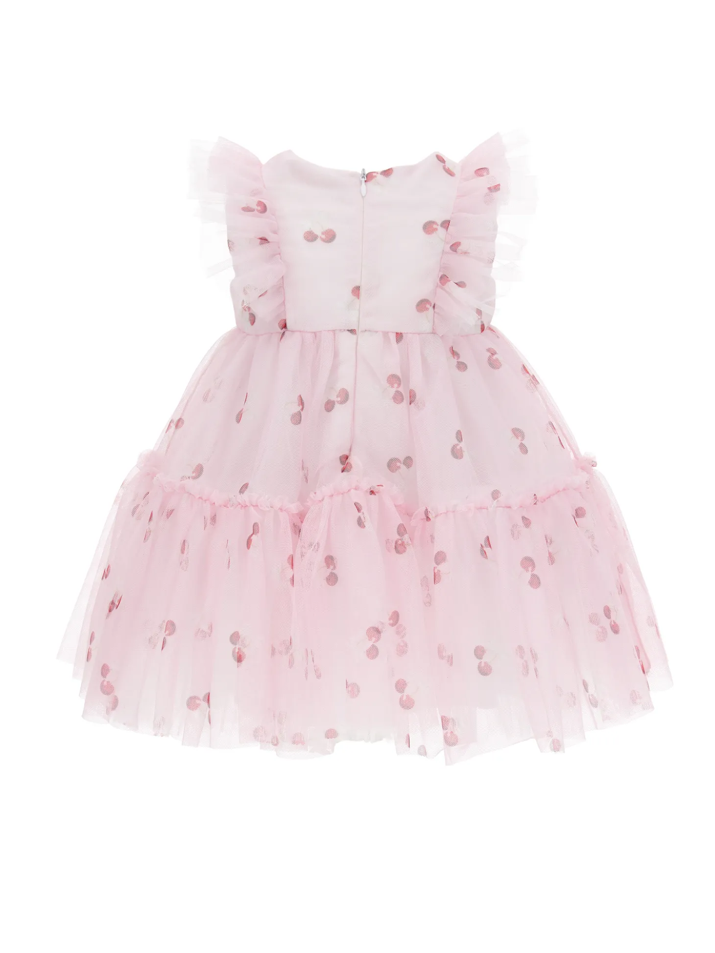 Abito tulle ciliegie