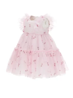 Abito tulle ciliegie