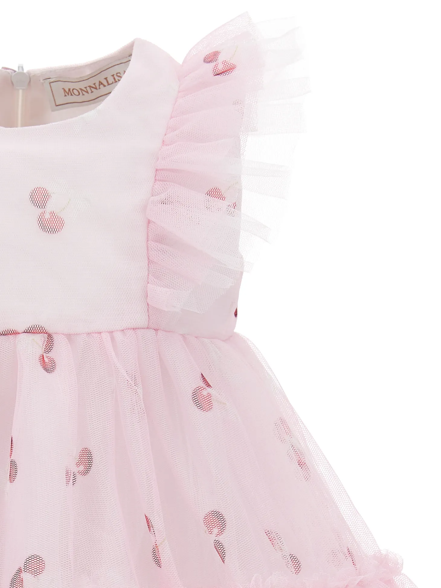 Abito tulle ciliegie