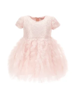 Abito tulle e paillettes