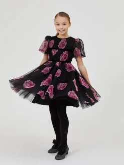 Abito tulle e rose