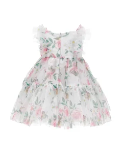 Abito tulle floreale