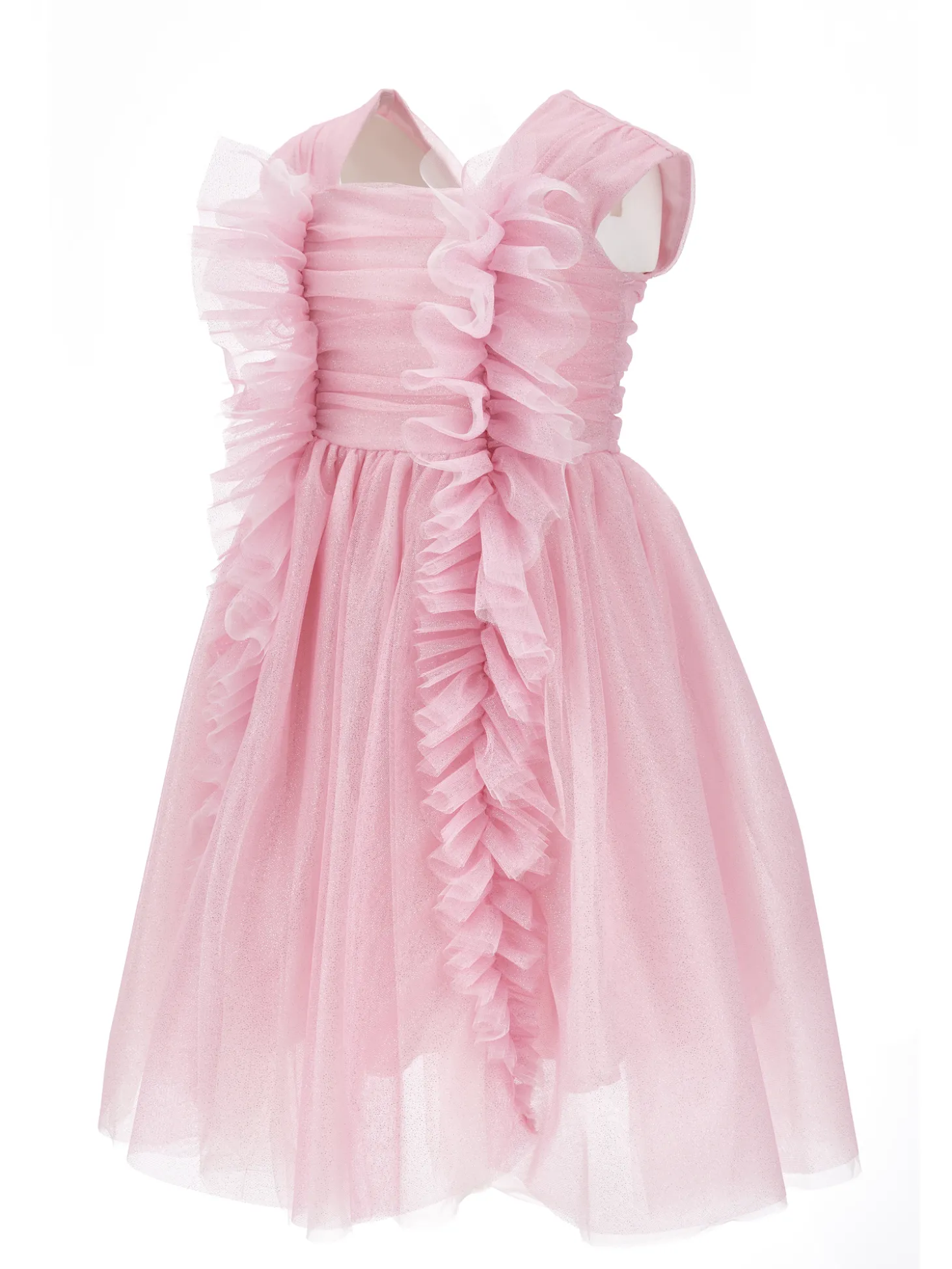 Abito tulle glitter