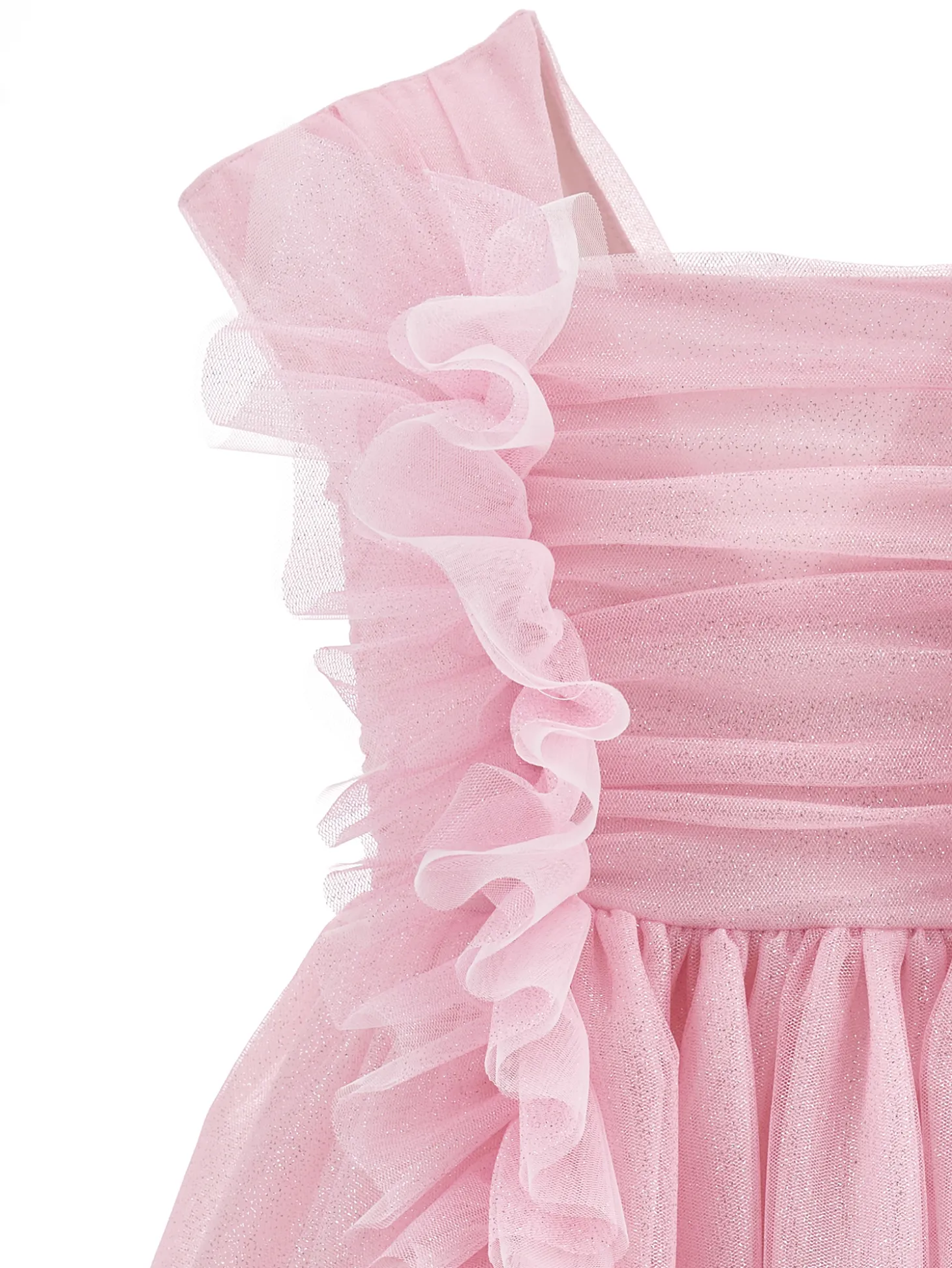 Abito tulle glitter