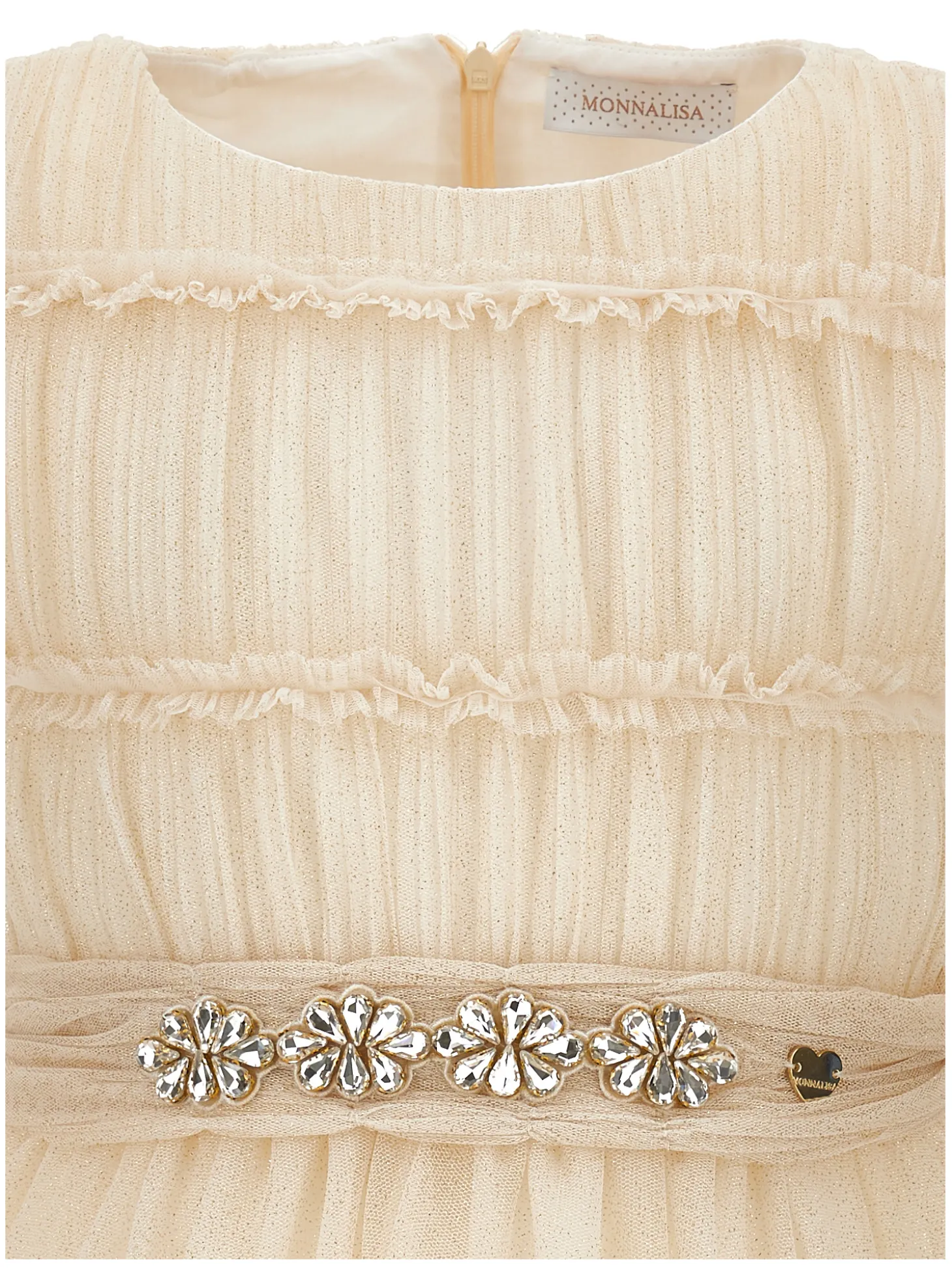 Abito tulle glitter