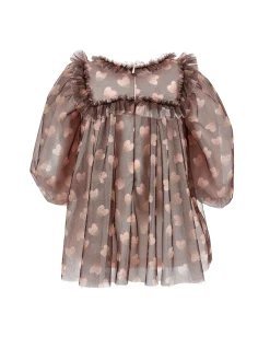 Abito tulle glitter